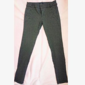 CHOCOLATE USA - Mini Polka Dotted Skinny Leg Pants